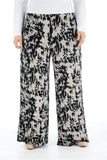 Tie Dye Plus Size Tie Dye Print Palazzo Trouser For Women 16-18 - Dropwear
