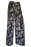 Tie Dye Tie Dye Print Palazzo Trouser For Women 8-10 - Dropwear