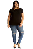 White Straight Leg Ripped Jeans For Women 18 - Dropwear