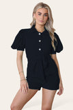 Mint Tie Belt Button ShortsÂ Set For Women M/L - Dropwear