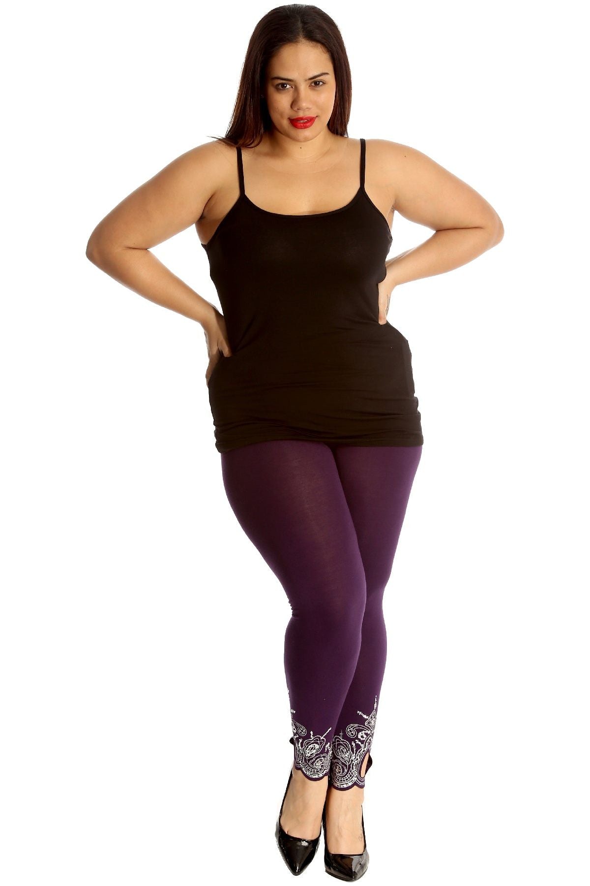 Sequin Stretch Leggings For Women  - Dropwear