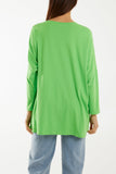 Multicolour Fluffy Daisy Long Sleeve Top For Women  - Dropwear