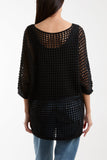 V-Neck Daisy Crochet Top For Women  - Dropwear