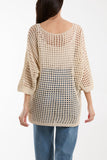 Light Blue V-Neck Daisy Crochet Top For Women ONE SIZE - Dropwear