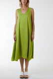 V Neck Sleeveless Dress For Women  - Dropwear