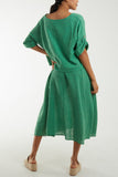 Jade Cami Dress with Crop T Shirt Overlay For Women ONE SIZE - Dropwear
