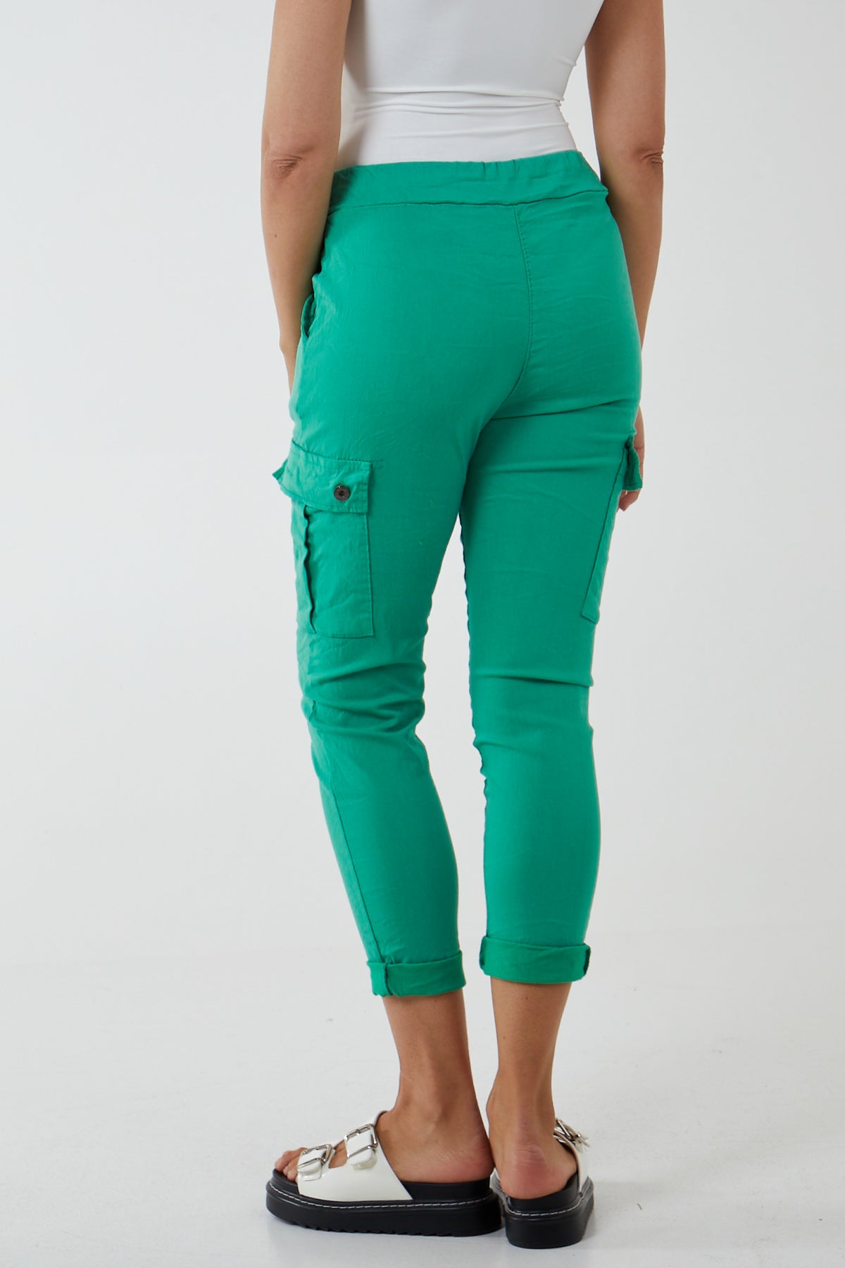 Magic Super Stretch Cargo Trousers For Women  - Dropwear