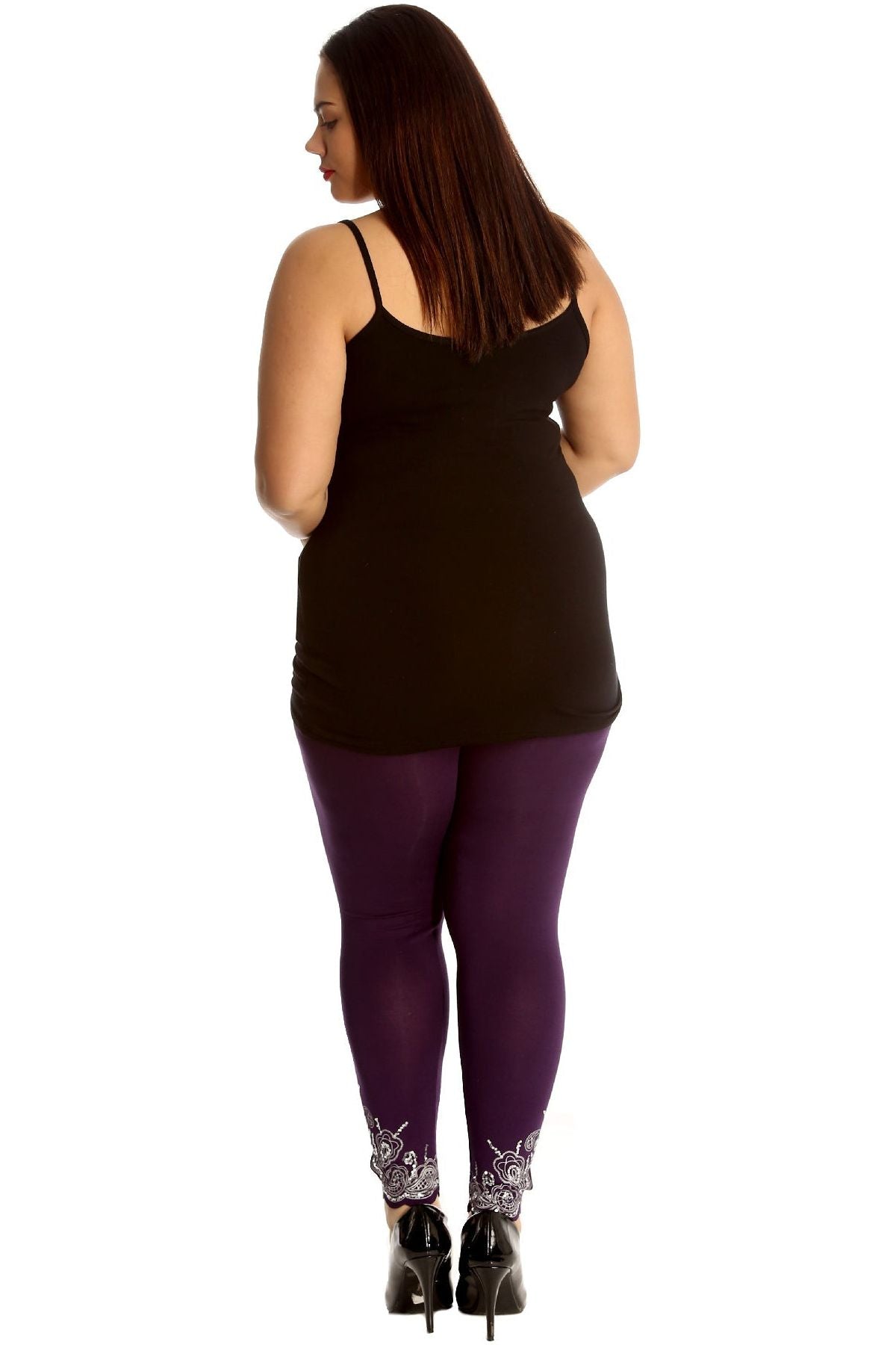 Sequin Stretch Leggings For Women  - Dropwear