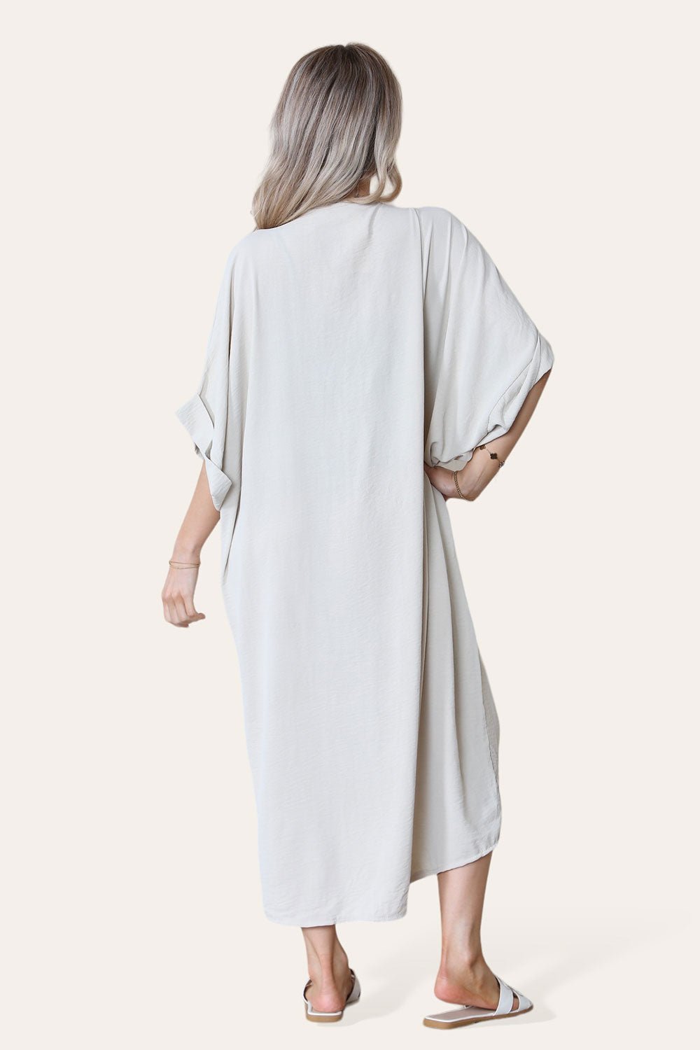 Red Womens V-Neck Tie Knotted Twisted Front Oversized LonglineÂ MidiÂ Dress For Women ONE SIZE UK FIT (10 TO 20) - Dropwear